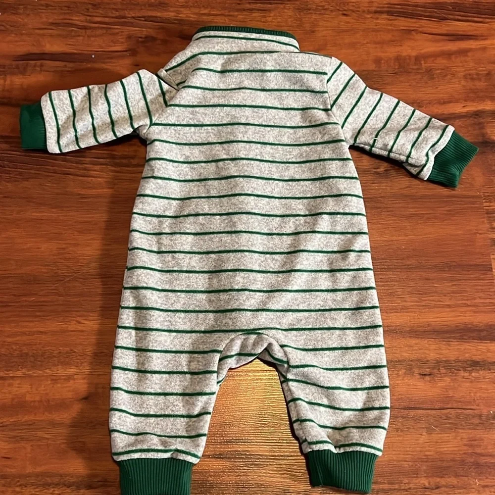 Cold Weather Baby Clothes, 3 months Carter’s fuzzy fleece bodysuits jacket